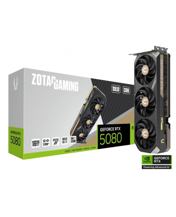 zotac Karta graficzna GeForce RTX 5080 SOLID CORE 16GB GDDR7 256bit 3DP/HDMI