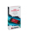 kingston Dysk zewnętrzny SSD 2TB DualPortable USB-A/C 3.2 Gen2 - nr 42