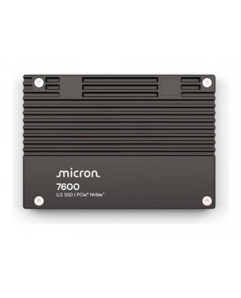 micron Dysk SSD 7600 PRO 3840GB NVMe U.2 15mm Single pack