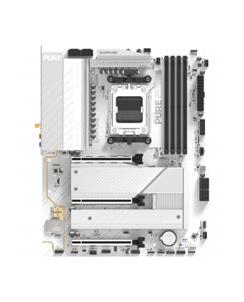 sapphire technology Płyta główna PURE B850A WIFI7 AM5 4DDR5 mATX nr 1