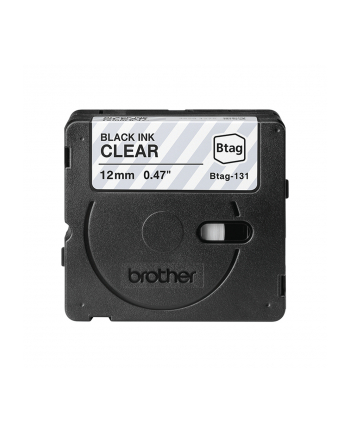 Brother BTAG-131 Red on Clear | Btag