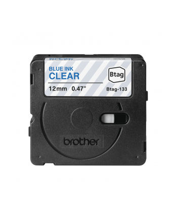 Brother BTAG-133 Blue on Clear | Btag