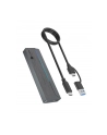 icybox Obudowa dysku IB-1826MCL-CU31 M.2 NVMe i SATA obudowa, RGB lighting, USB 3.2 Gen 2, 10 Gbps - nr 21