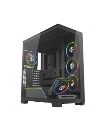 Obudowa Modecom Volcano Stellar Plus ARGB MIDI 5F, czarna