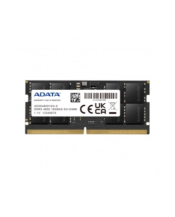 adata Pamięć do notebooka Premier DDR5 4800 SODIMM 16GB SingleTray