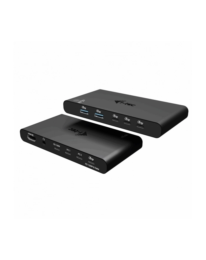 i-tec Stacja dokująca KVM Docking Station HDMI 2 Hosts Power Delivery 2x 100W główny