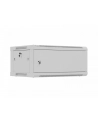 Szafa instalacyjna Lanberg Rack wisząca 19'' 4U 600x450 szara drzwi metalowe (flat pack) - nr 8