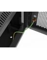 Szafa instalacyjna Rack 19'' Lanberg 9U 600x600 wisząca czarna drzwi perforowane (flat pack) - nr 2