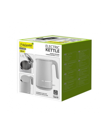 feel-maestro Czajnik elektryczny 1,7l 1800W MR-037-GREY