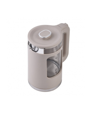 feel-maestro Czajnik elektryczny szklany 1,7l  2200W  MR-065-BEIGE