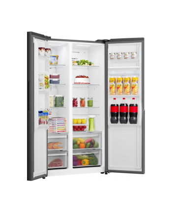 gorenje Chłodziarko-zamrażarka NRS917E41BXWD Side by Side