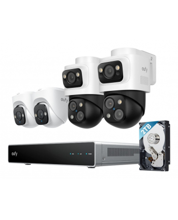 anker Zestaw do monitoringu eufy NVR S4 4 kamery + nagrywarka