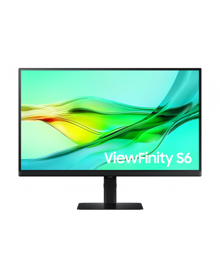 samsung Monitor 27 '' S6 S60UD IPS  2560x1440 QHD 16:9 1xHDMI 1xDP 3xUSB 1xUSB-C 5-ms 100Hz HAS+PIV 3YOn-Site (LS27D604UAUXEN) główny