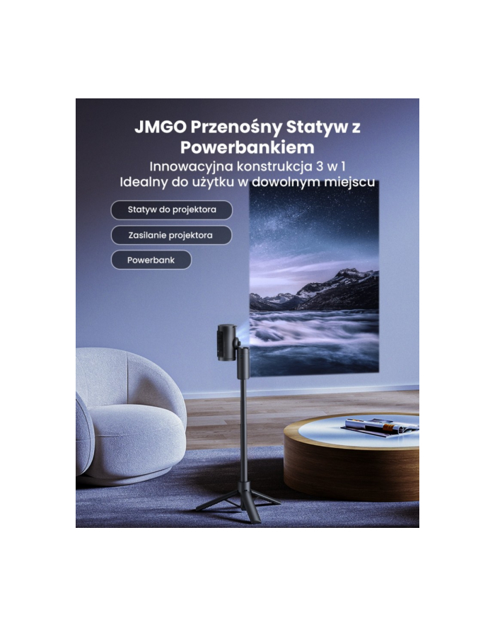 jmgo Powerbank ze strojakiem Tripod P0X1 główny