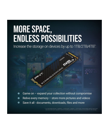 pny Dysk SSD 2TB M.2 2280 PCi5.0 M280CS3250-2TB-TB nr 2