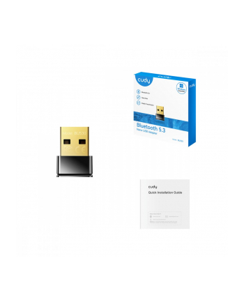 cudy Adapter Bluetooth 5.3 Nano USB, Nano Size, USB 2.0,Win11/10