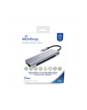 Mediarange Usb Type-C 7 w 1 srebrny (MRCS510) - nr 1
