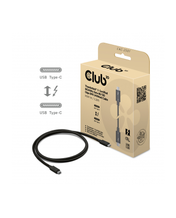 Club 3D Thunderbolt 5 PD 240W, 1m (CAC2501) nr 2