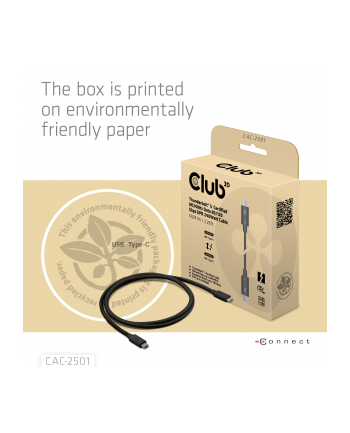 Club 3D Thunderbolt 5 PD 240W, 1m (CAC2501) nr 1