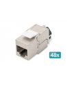 Digitus Cat 6A Keystone Modul,Geschirmt Mit Kabelmanager 48 St (DN9361748) - nr 1