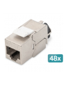 Digitus Cat 6A Keystone Modul,Geschirmt Mit Kabelmanager 48 St (DN9361748) - nr 7