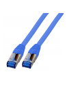 Efb RJ45 Patchkabel S/FTP Cat6A Superflex LSZH BLAU Laenge 30m 10Gbit 500MhZ 100 Prozent Kupfer mit Cat 7 Rohkabel (K5525FBL30) - nr 1