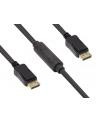 Alcasa 4810-150G kabel DisplayPort 15 m Czarny (4810150G) - nr 1