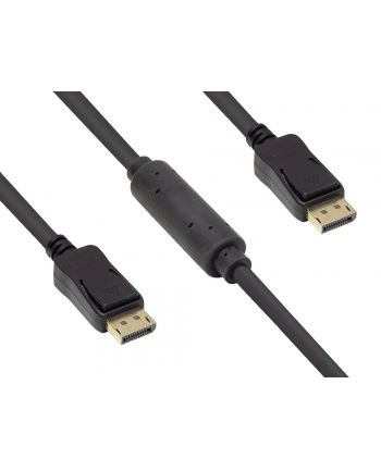 Alcasa 4810-150G kabel DisplayPort 15 m Czarny (4810150G)