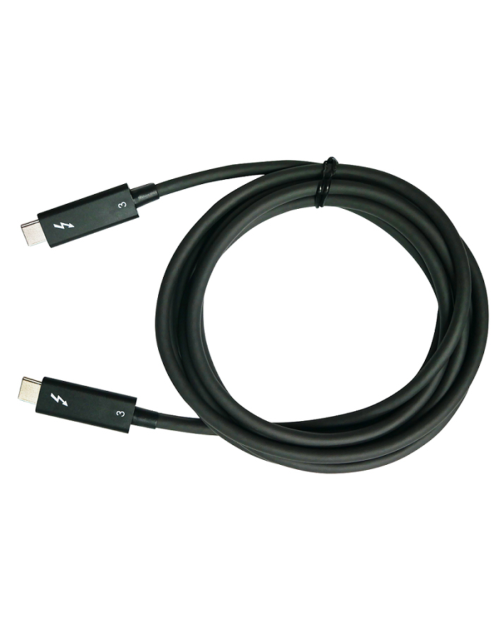Qnap Cab-Tbt315M-40G Kabel Thunderbolt 1,5 M 40 Gbit/S Czarny (CABTBT315M40G) główny