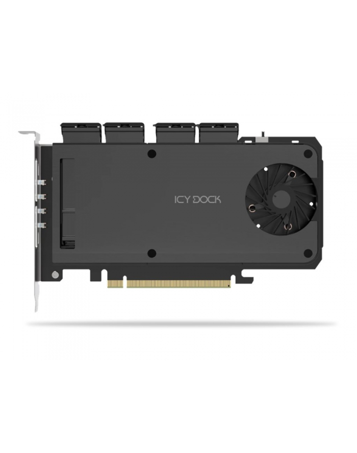 Icydock Mobile Rack 4-Bay M.2 NVMe (MB204MP1B) główny