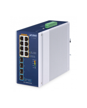 Planet IGS-1000-8UP4X IP30 Industrial 8-Port (IGS10008UP4X)