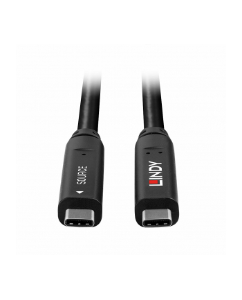 Lindy Kabel USB-C 43393 Czarny 8 m nr 2