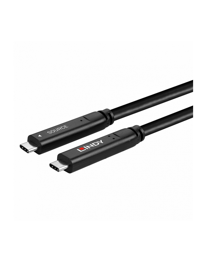 Lindy Kabel USB-C 43393 Czarny 8 m główny
