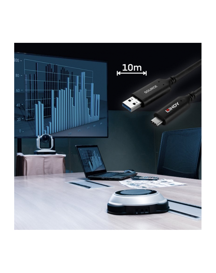 Lindy Kabel USB 43395 Czarny główny