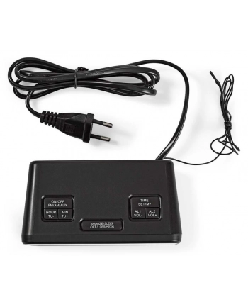 Nedis Radiobudzik Clar002Bk Czarny