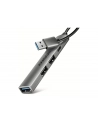 axagon HUE-STA HUB 4-portowy 1x USB-A 5Gbps, 2x USB2.0 + 1x USB-C 2.0, 12cm kabel USB-A - nr 13