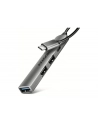 axagon HUE-STC HUB 4-portowy  1x USB-A 5Gbps, 2x USB2.0 + 1x USB-C 2.0, 12cm kabel USB-C - nr 13