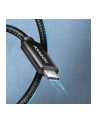 axagon BUCM4X-CM05AB Kabel USB-C - USB-C, USB4 Gen 3x2 0.5m, PD 240W, 8K HD, ALU, oplot Czarny - nr 26
