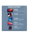 axagon BUCM4X-CM05AB Kabel USB-C - USB-C, USB4 Gen 3x2 0.5m, PD 240W, 8K HD, ALU, oplot Czarny - nr 7