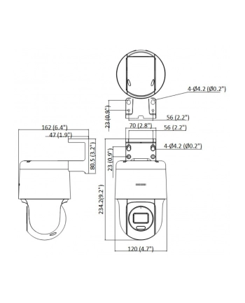 Hilook Powered By Hikvision/ Ptz-N2C400M-De(F0)(O-Std)