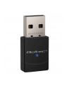 qoltec Bezprzewodowy mini Adapter Wi-Fi 6 | Standard AX | Bluetooth 5.4 | USB | 900Mbps - nr 1