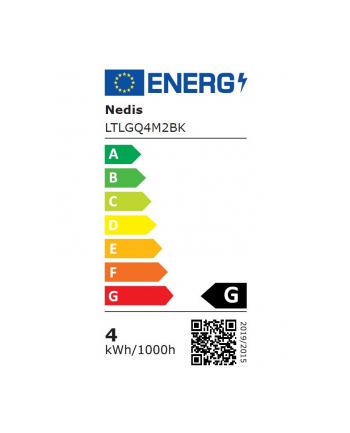 Nedis Lampa Stołowa 5,5 W Led G Czarny (Ltlgq4M2Bk)