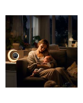 Immax Lampa Stołowa Peacock S Hodinami, Rgb Světlo, 20W, 400Lm (1688124) nr 1