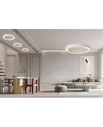 Immax Oprawa Zwieszana Neo Pastel Slim Smart, 95 Cm, 68W, Zigbee 3.0, Tuya (1701776)
