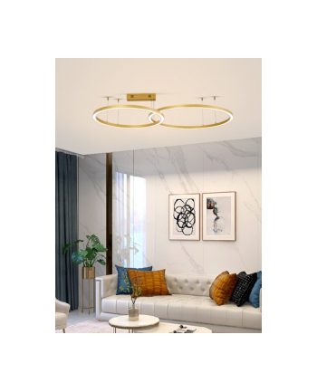 Immax Oprawa Zwieszana Neo Fino New Smart, Zigbee 3.0, Tuya, 2 Kruhy (1678046)