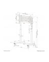 neomounts Wózek na TV FL55-975BL1 - nr 14