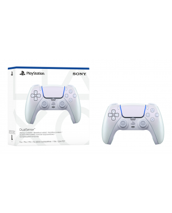 sony Kontroler bezprzewodowy PlayStation 5 DualSense Chrome Pearl