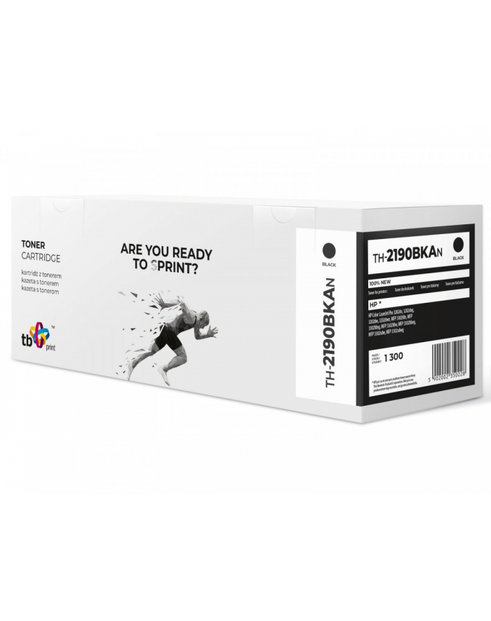 tb print Toner do HP Color LaserJet Pro 3202 W2190A TH-2190BKAN 100% nowy czarny główny