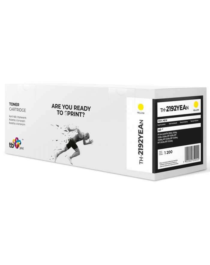 tb print Toner do HP Color LaserJet Pro 3202 W2192A TH-2192YEAN 100% nowy żółty główny