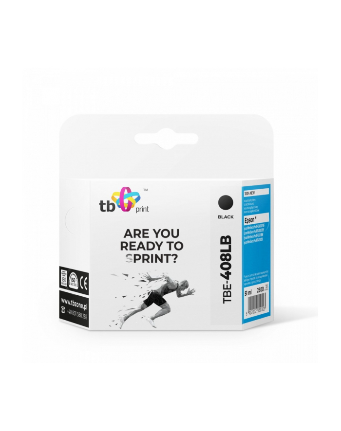tb print Tusz do Epson T09K1 TBE-408LB 100% nowy czarny główny